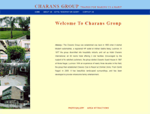 Tablet Screenshot of hotelcharans.com